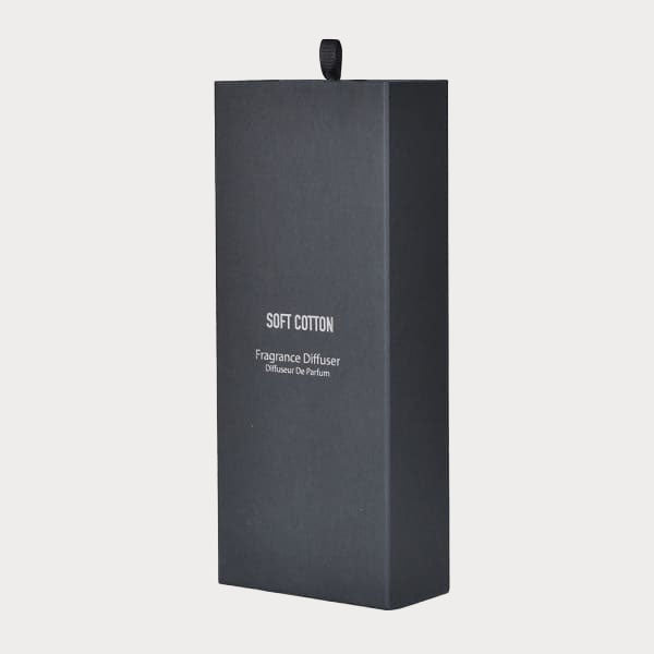 Soft Cotton Reed Diffuser packaged in a stylish box, perfect for gifting.