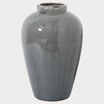 Blue Toned Glazed Vase