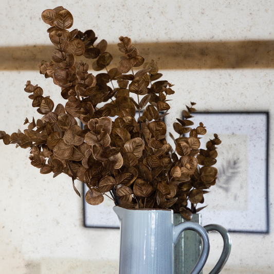 Metallic Eucalyptus Leaves Stem