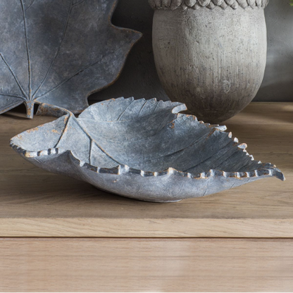 Grey Leaf Bowl