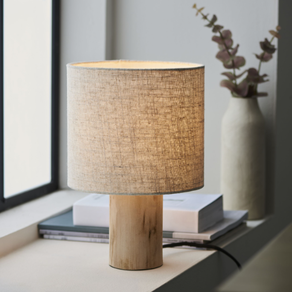 Wooden Table Lamp