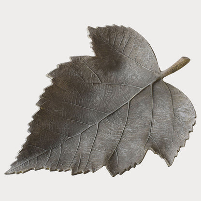 Grey Leaf Bowl