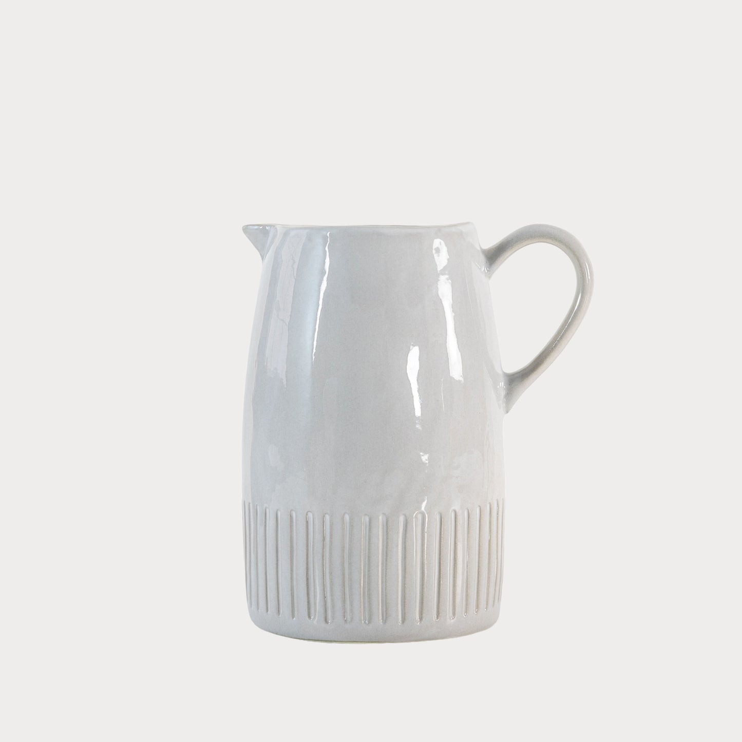 Organic Ridged Pouring Jug