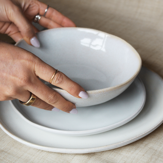 Organic Shaped Crockery Set