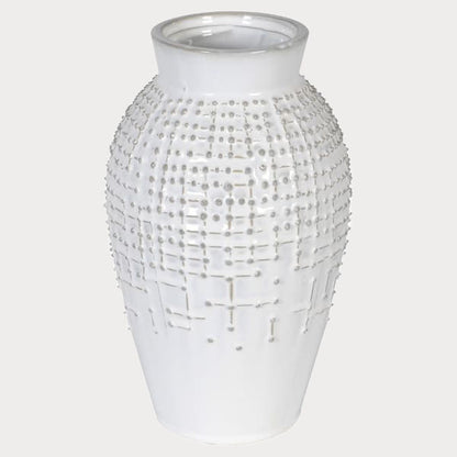 Textured Dotty Vase