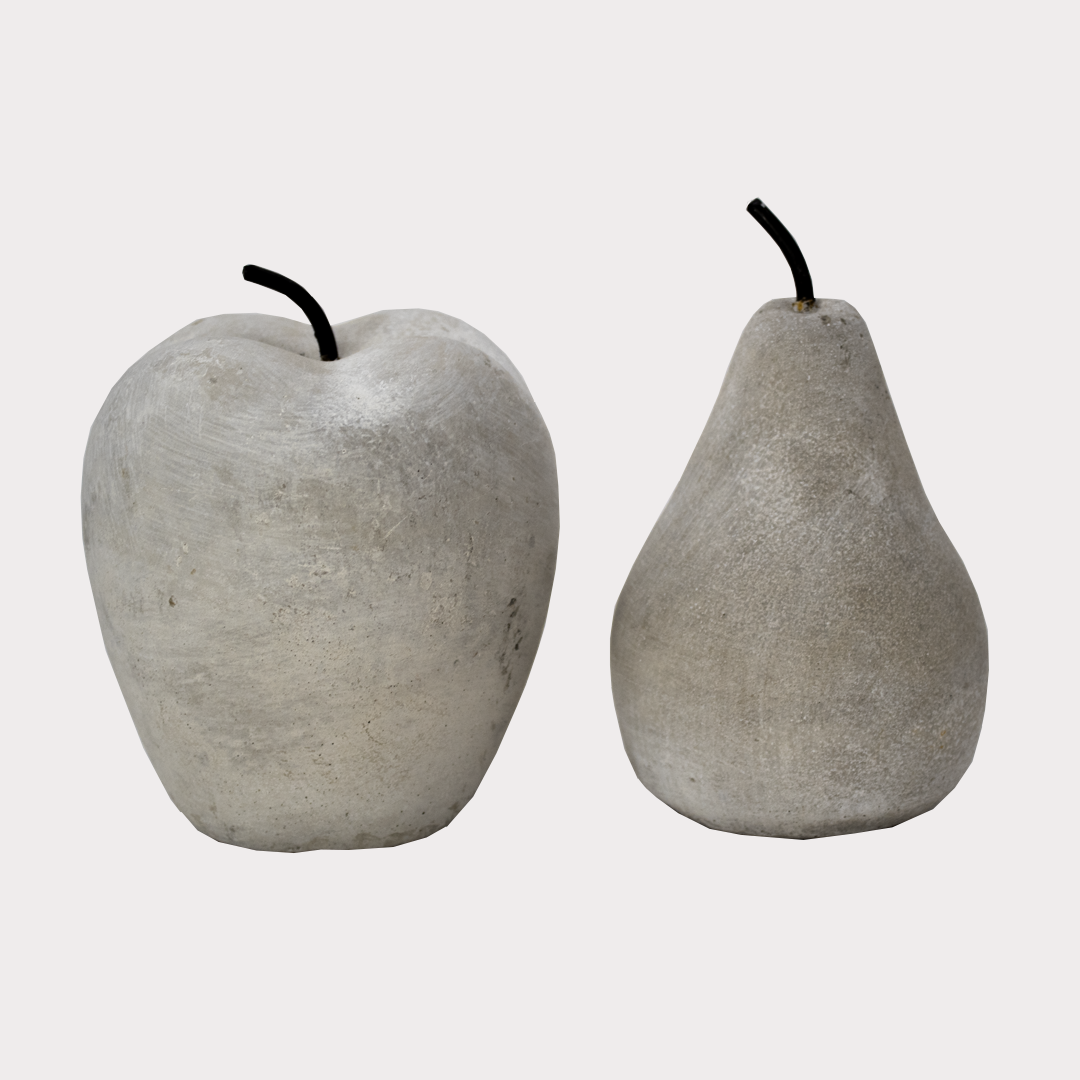 Cement Fruit Ornament