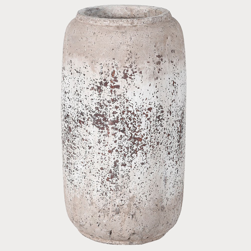 Distressed Stone Vase