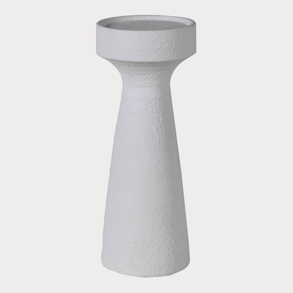 Plaster Effect Candle Holder