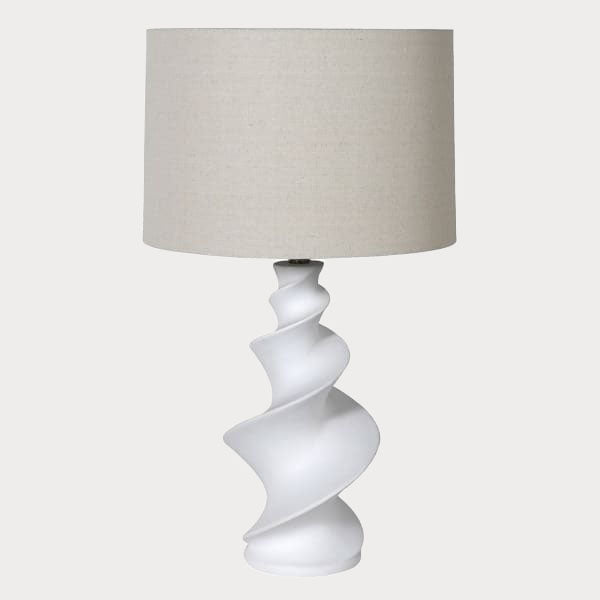 Swirl Table Lamp and Shade