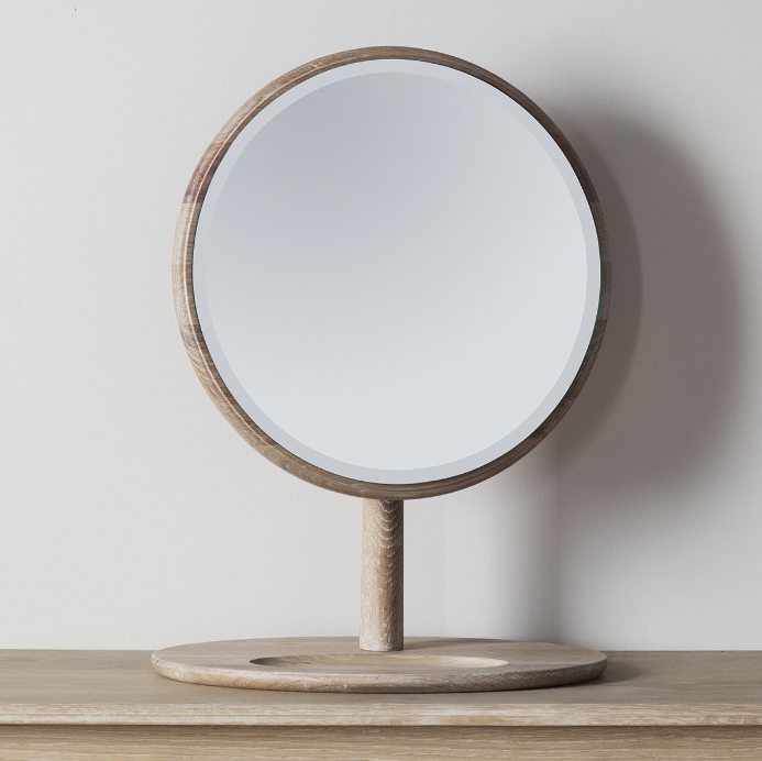 Oak Dressing Mirror